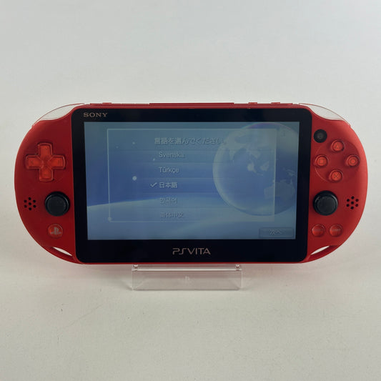[ RARE ] Sony PS Vita Metallic Red PCH-2000ZA26 No Box