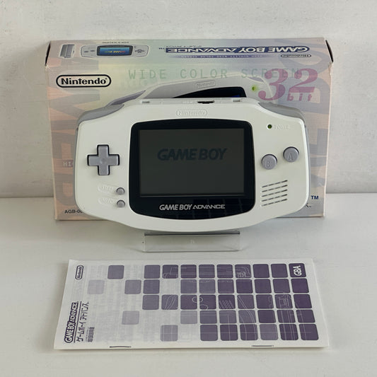 Nintendo Game Boy Advance White AGB-001