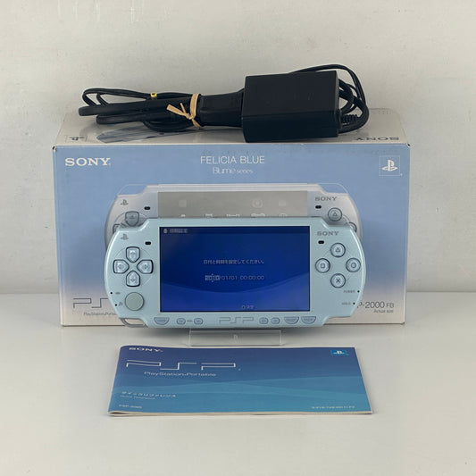 Sony PSP 2000 Felicia Blue PSP-2000FB