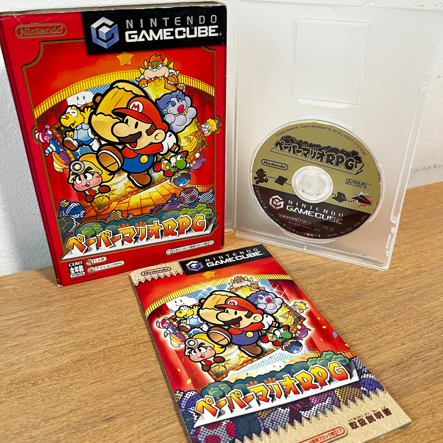 Paper Mario The Thousand Year Door Nintendo GameCube NTSC-J