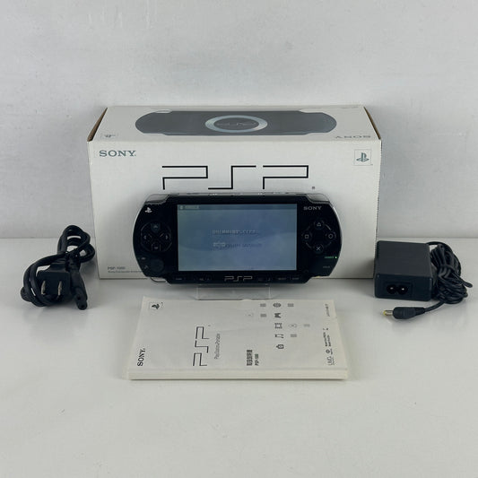 Sony PSP 1000 Black PSP-1000K