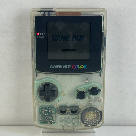 Nintendo Game Boy Color Clear Skeleton CGB-001 No Box