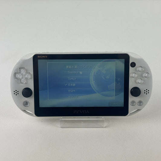 Sony PS Vita Glacier White PCH-2000ZA22 No Box
