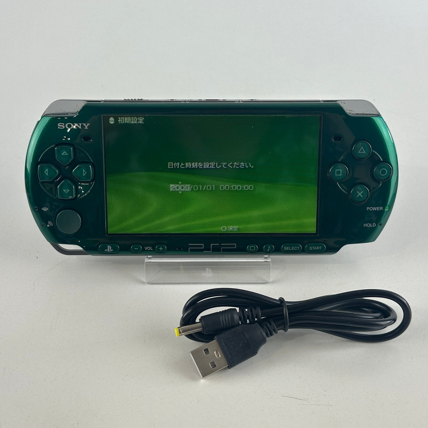 [ RARE ] Sony PSP 3000 Spirited Green Carnival Colors PSP-3000SG No Box