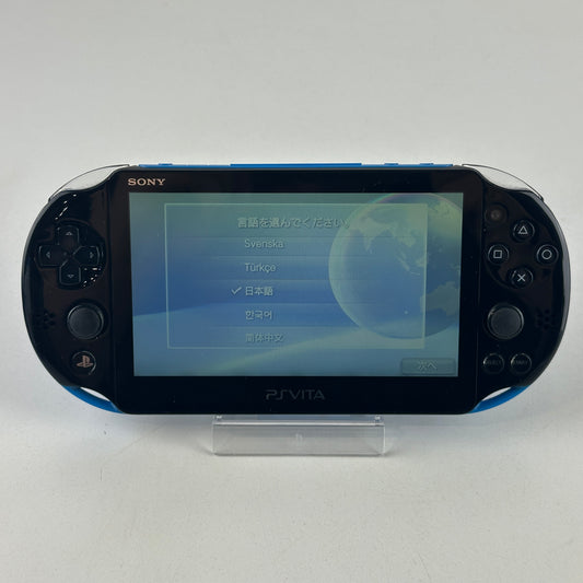 Sony PS Vita Blue Black PCH-2000ZX18