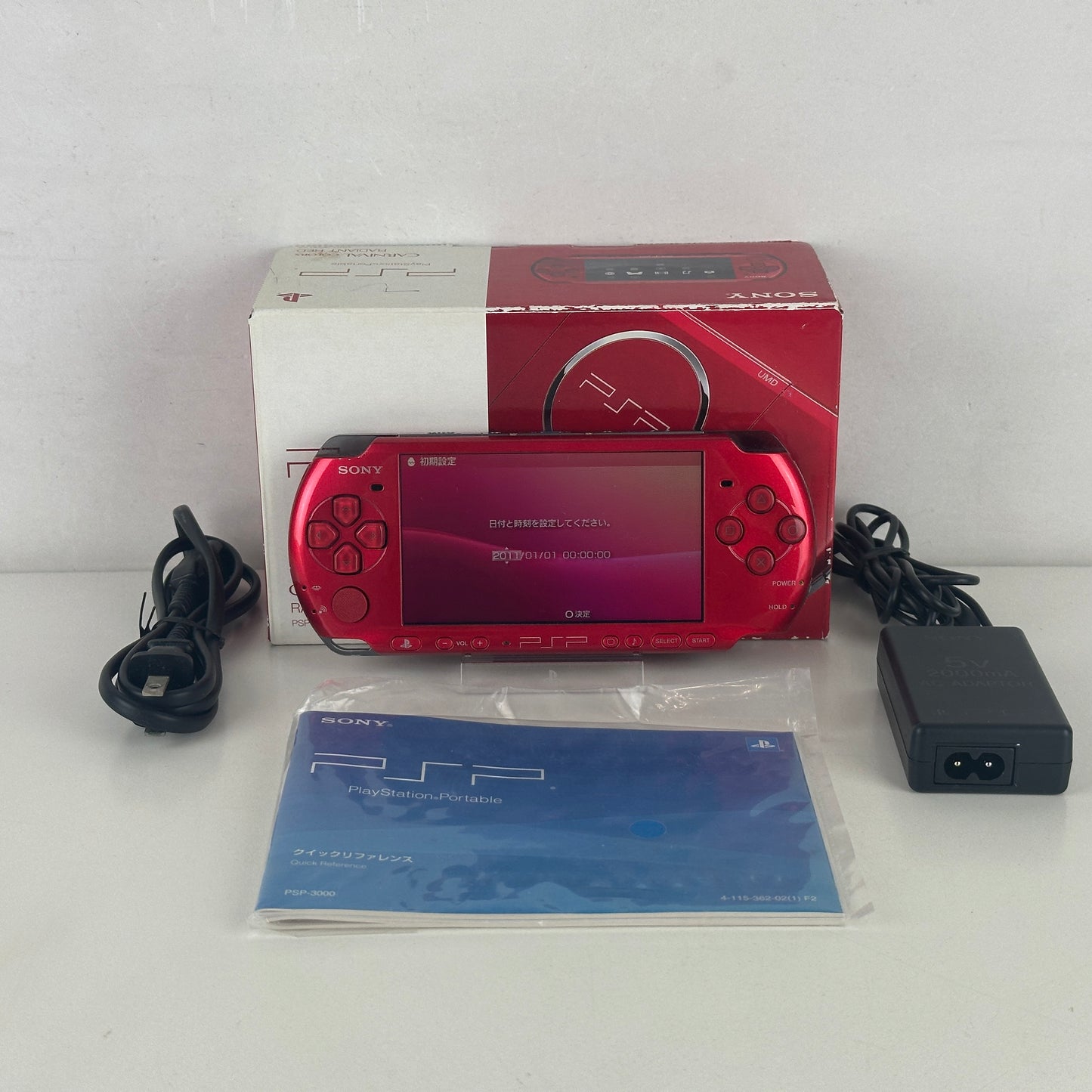 Sony PSP 3000 Radiant Red PSP-3000RR