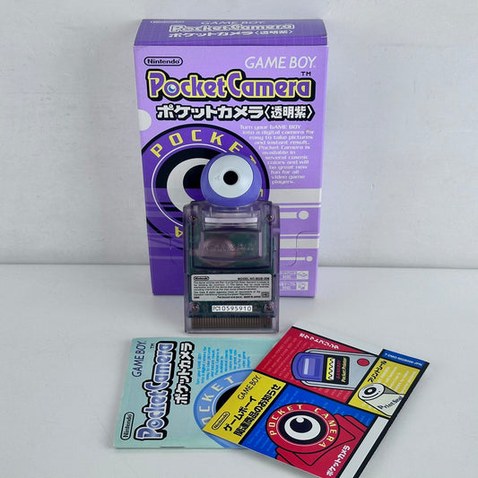 Pocket Camera Clear Purple Nintendo