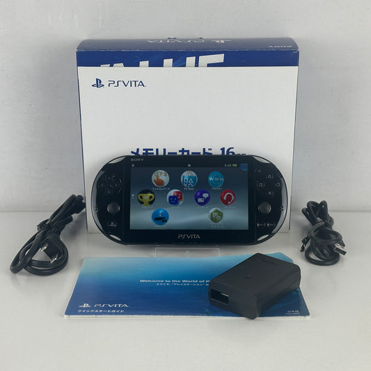 Sony PS Vita Black Value Pack PCH-2000ZX17