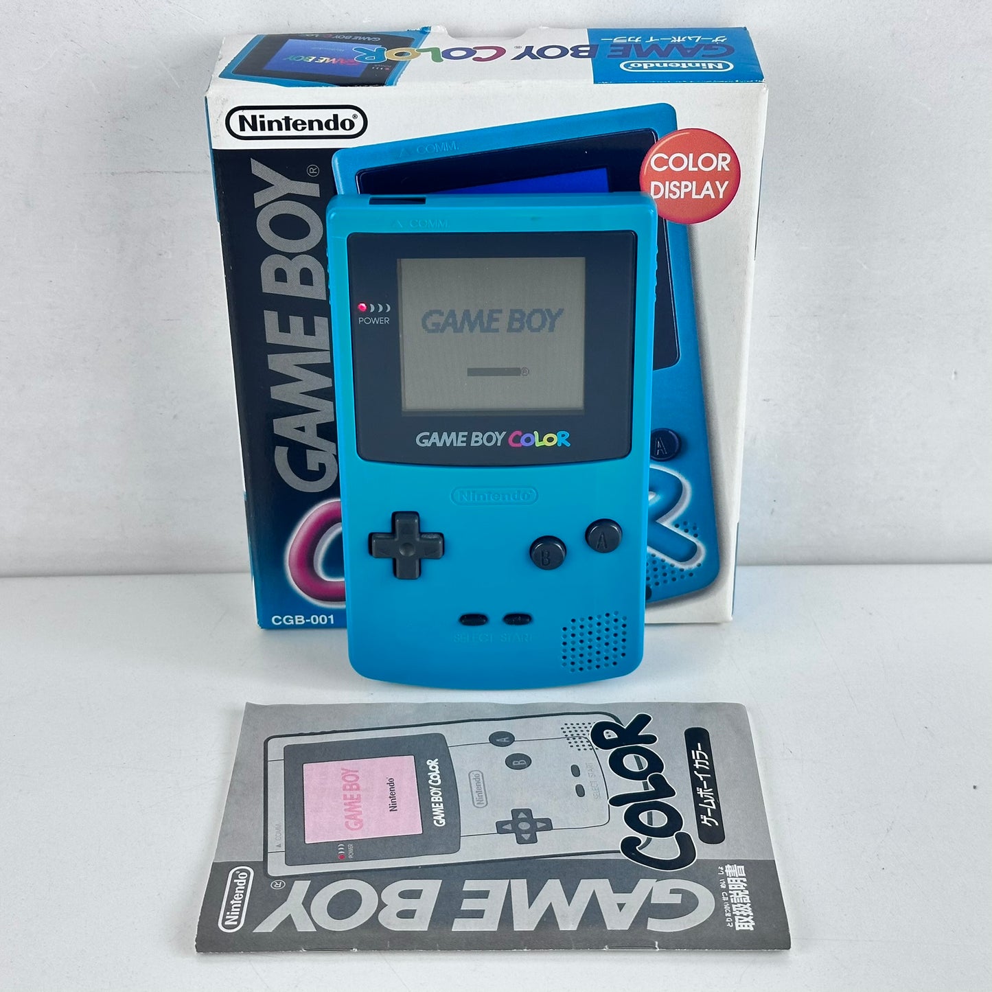 Nintendo Game Boy Color Blue CGB-001