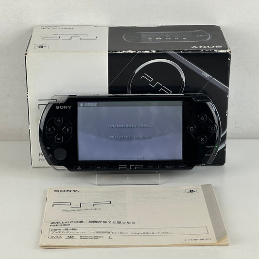 Sony PSP 3000 Piano Black PSP-3000PB