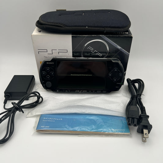 Sony PSP 3000 Piano Black PSP-3000PB