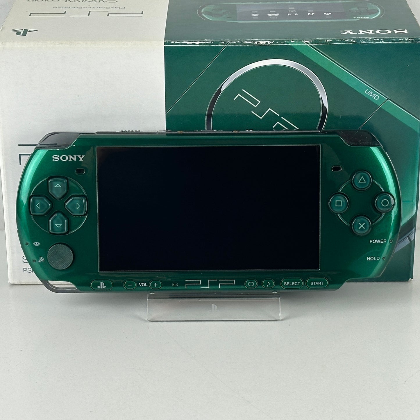 [ RARE ] Sony PSP 3000 Spirited Green Carnival Colors PSP-3000SG