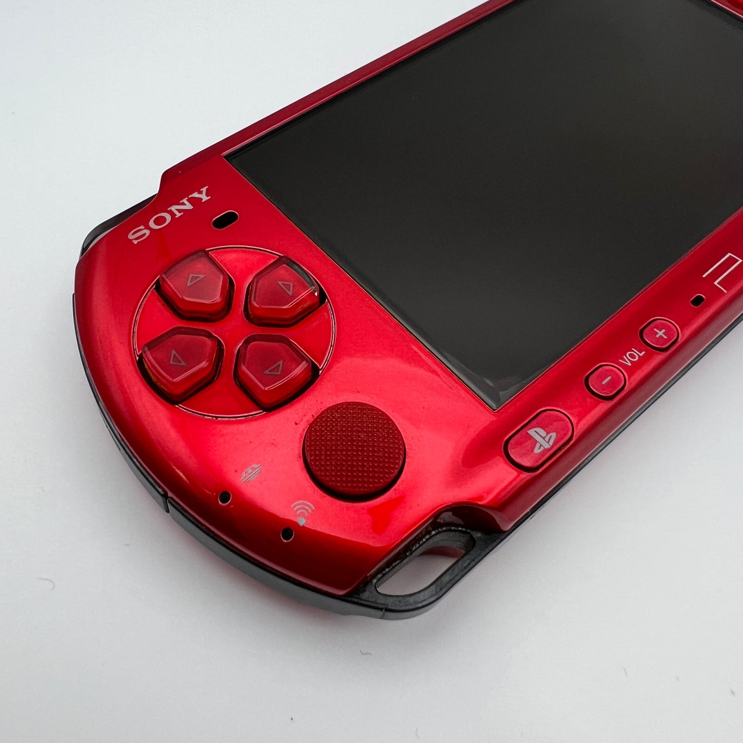 Sony PSP 3000 Radiant Red PSP-3000RR No Box