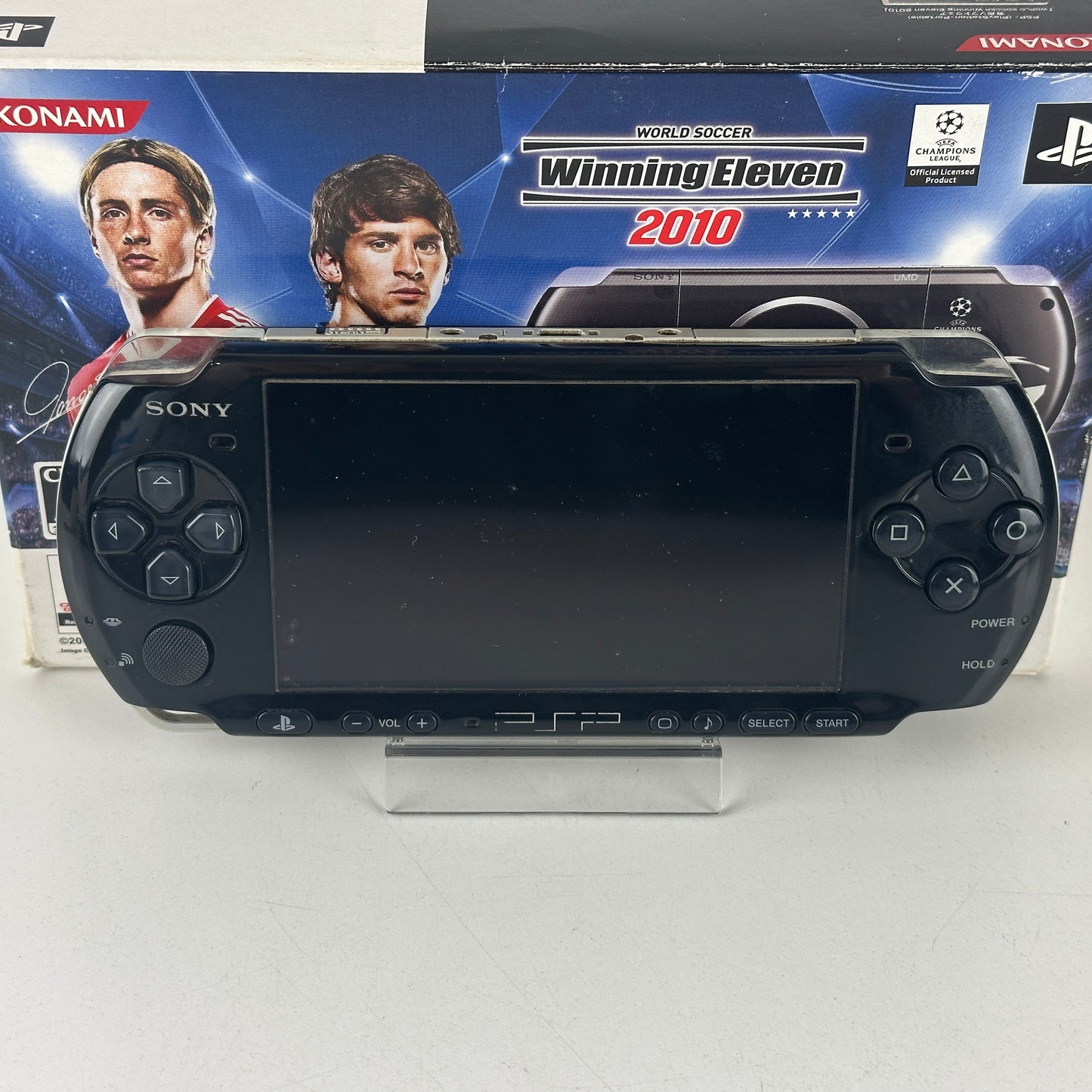 Sony PSP 3000 Winning Eleven × UEFA Champions League Special Pack Piano Black