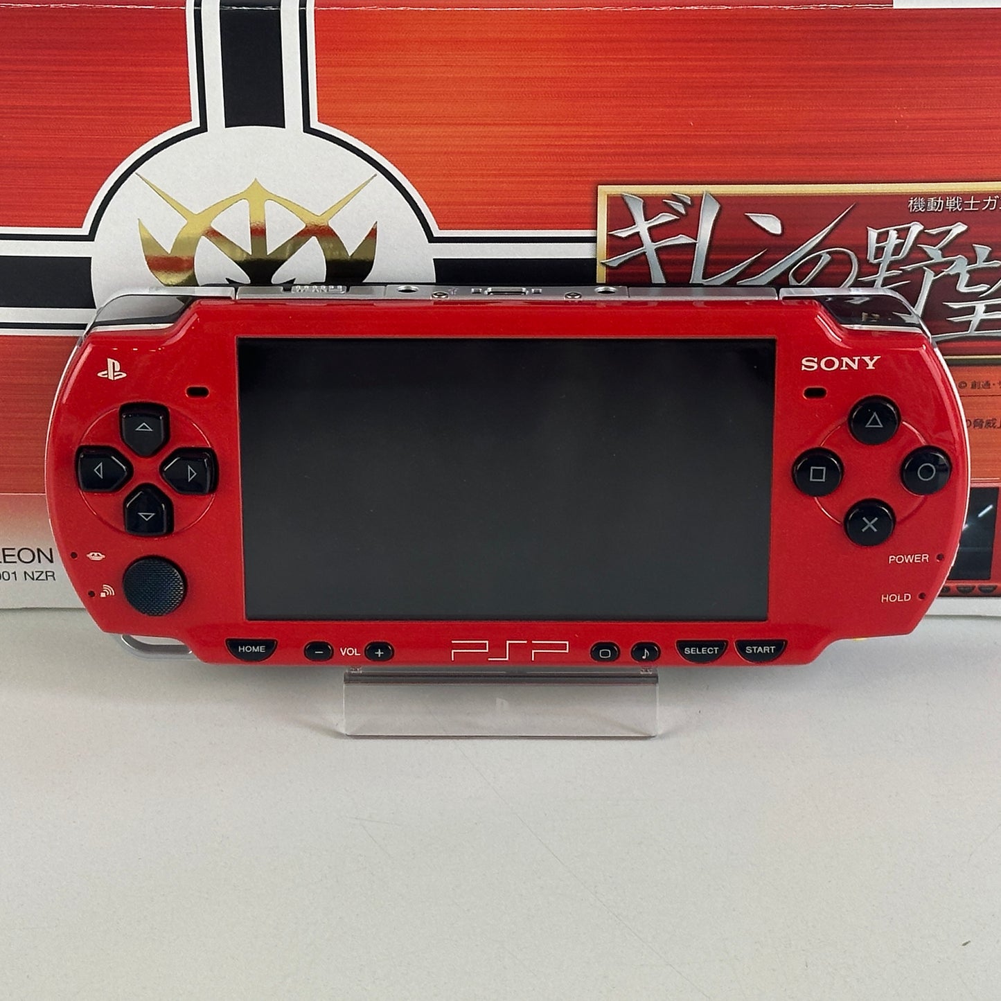 Sony PSP 2000 Gundam Giren no Yabou Neo Zeon Red PSP-2000ZR