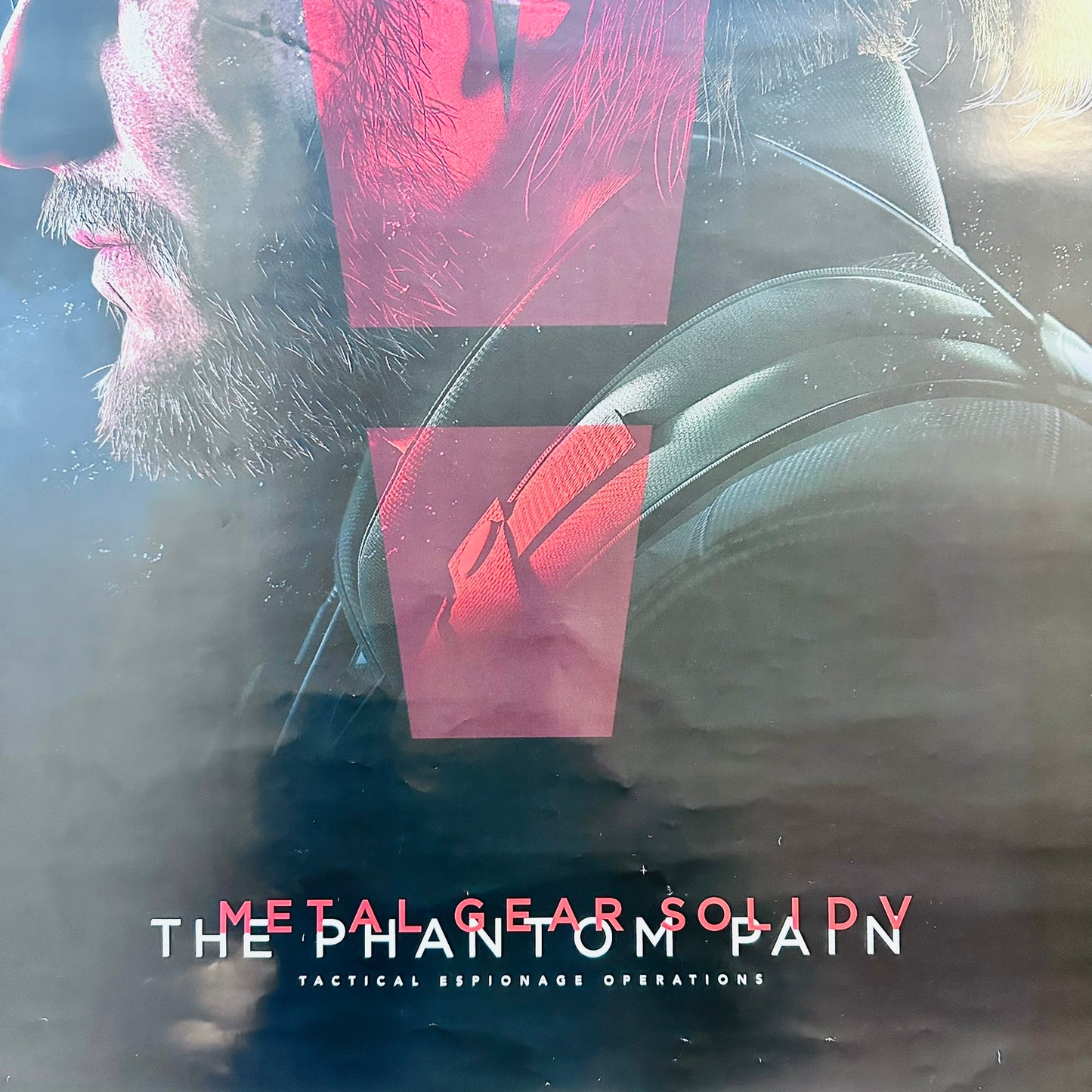 Metal Gear Solid V Phantom Pain Promotional Poster 92x61