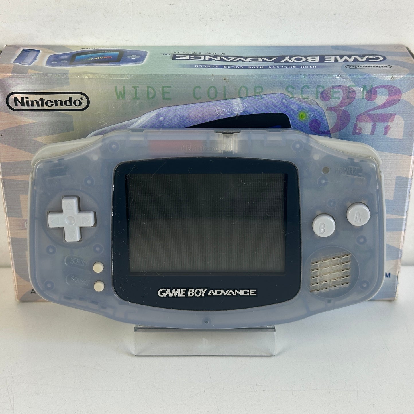 Nintendo Game Boy Advance Milky Blue AGB-001 No Box