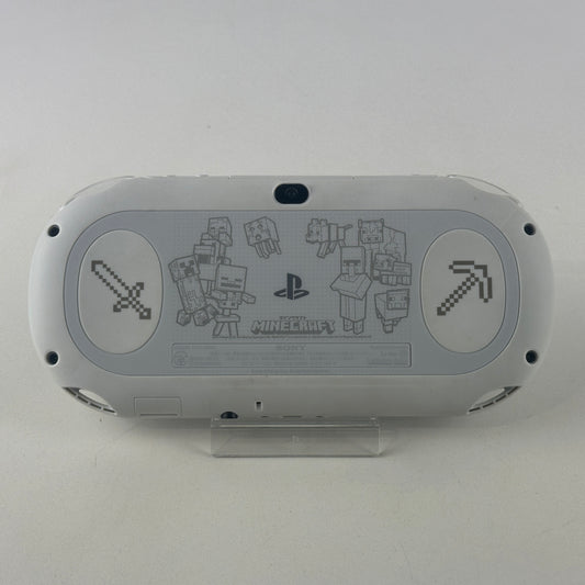 Sony PS Vita Glacier White Minecraft Edition PCH-2000ZH22 No Box