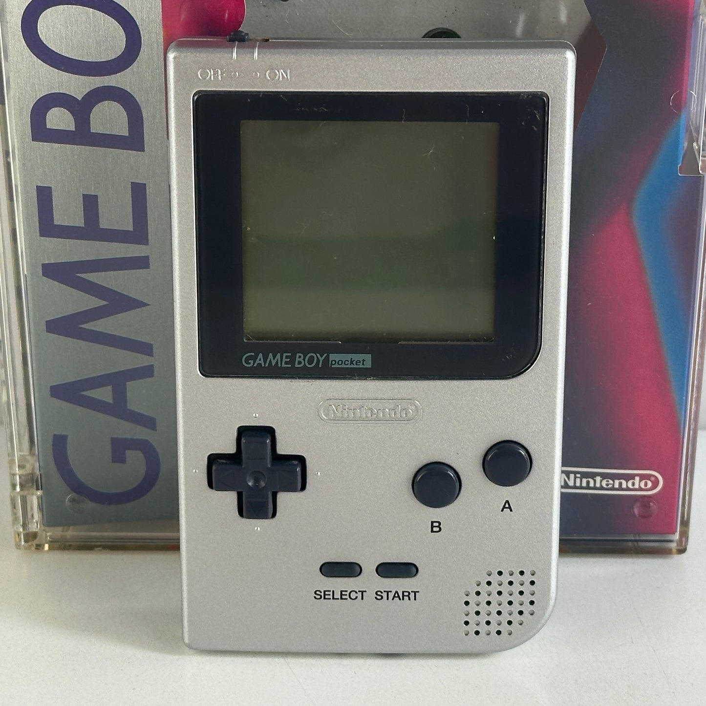 Nintendo Game Boy Pocket Silver MGB-001