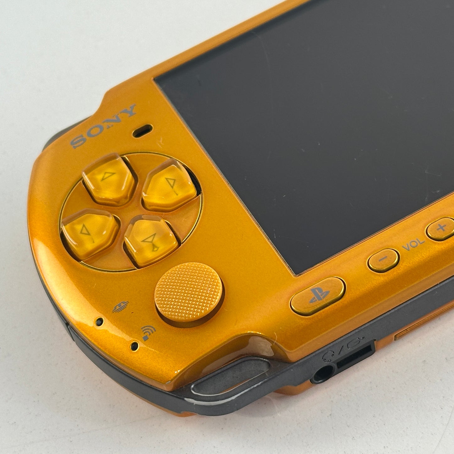 [ RARE ] Sony PSP 3000 Bright Yellow Carnival Colors PSP-3000BY No Box