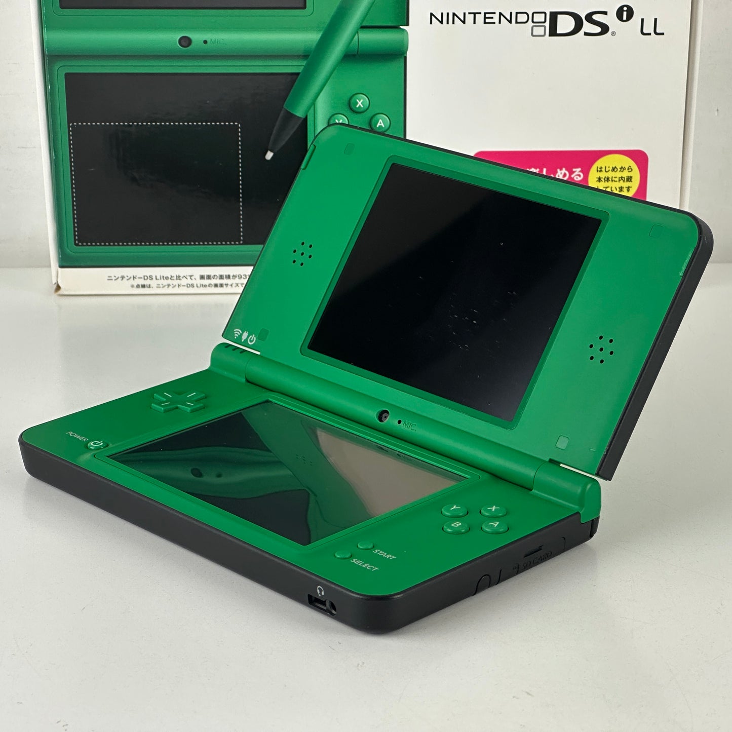 [ RARE ] Nintendo DSi LL Green UTL-S-MKA EXCLUSIVE JAPAN