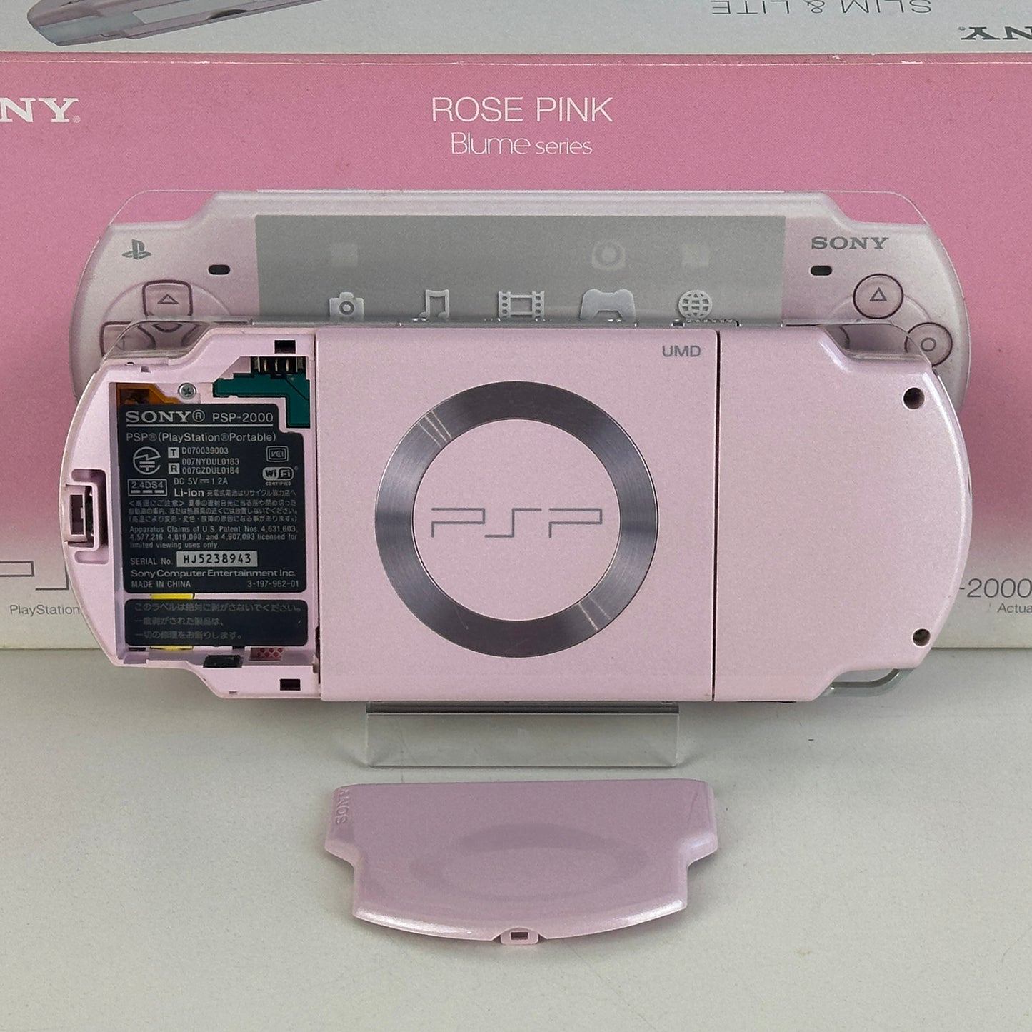 Sony PSP 2000 Rose Pink PSP-2000RP