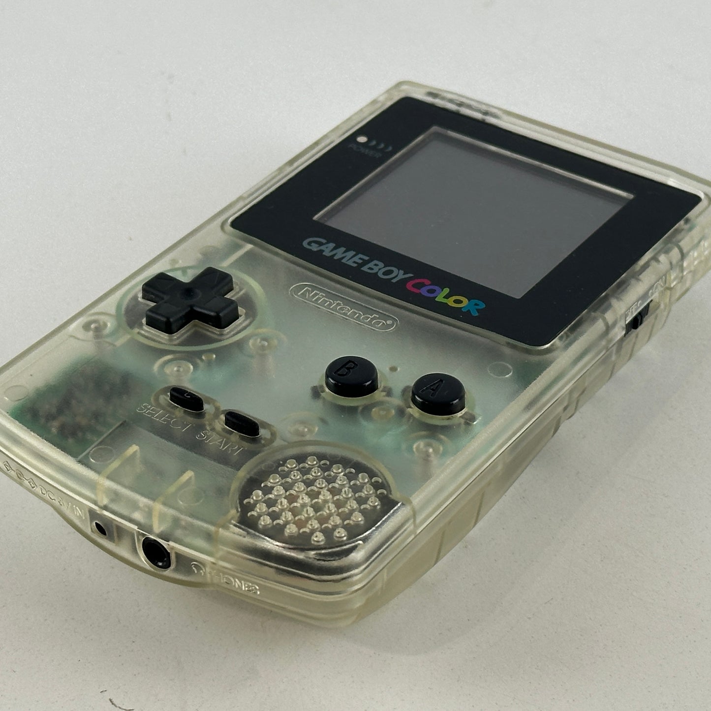 Nintendo Game Boy Color Clear Skeleton CGB-001