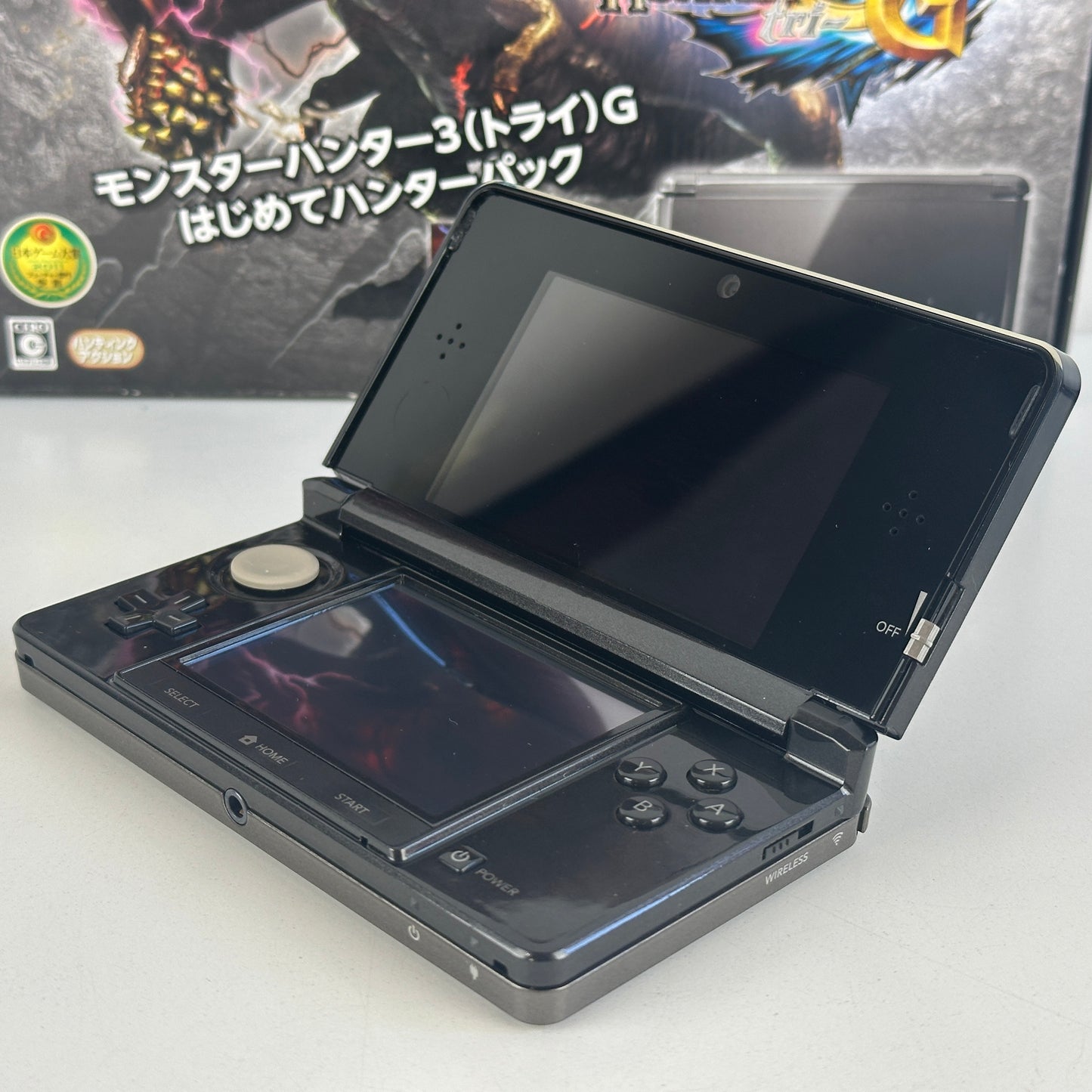 Nintendo 3DS Monster Hunter 3G Black Hunter Pack CTR-001