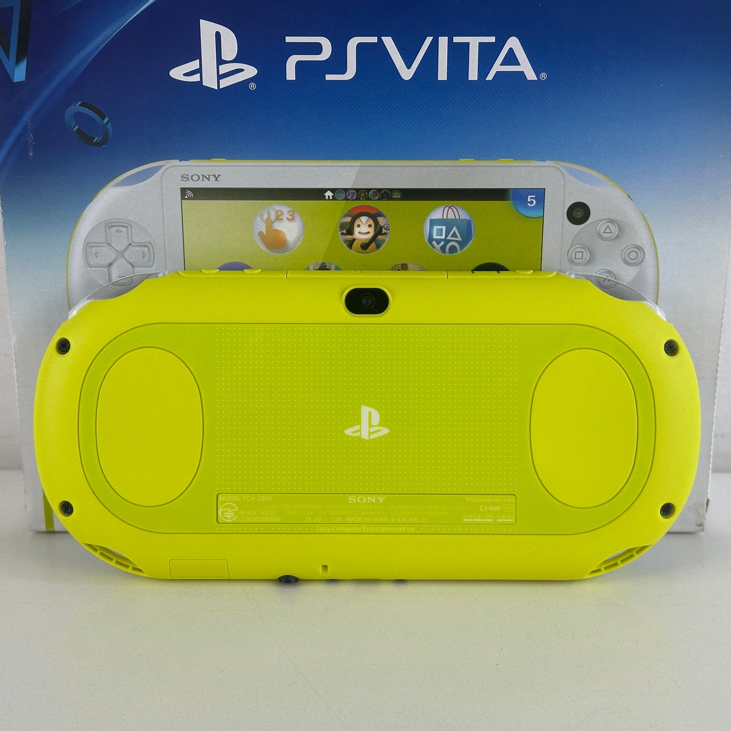 Sony PS Vita Lime Green White PCH-2000ZA13