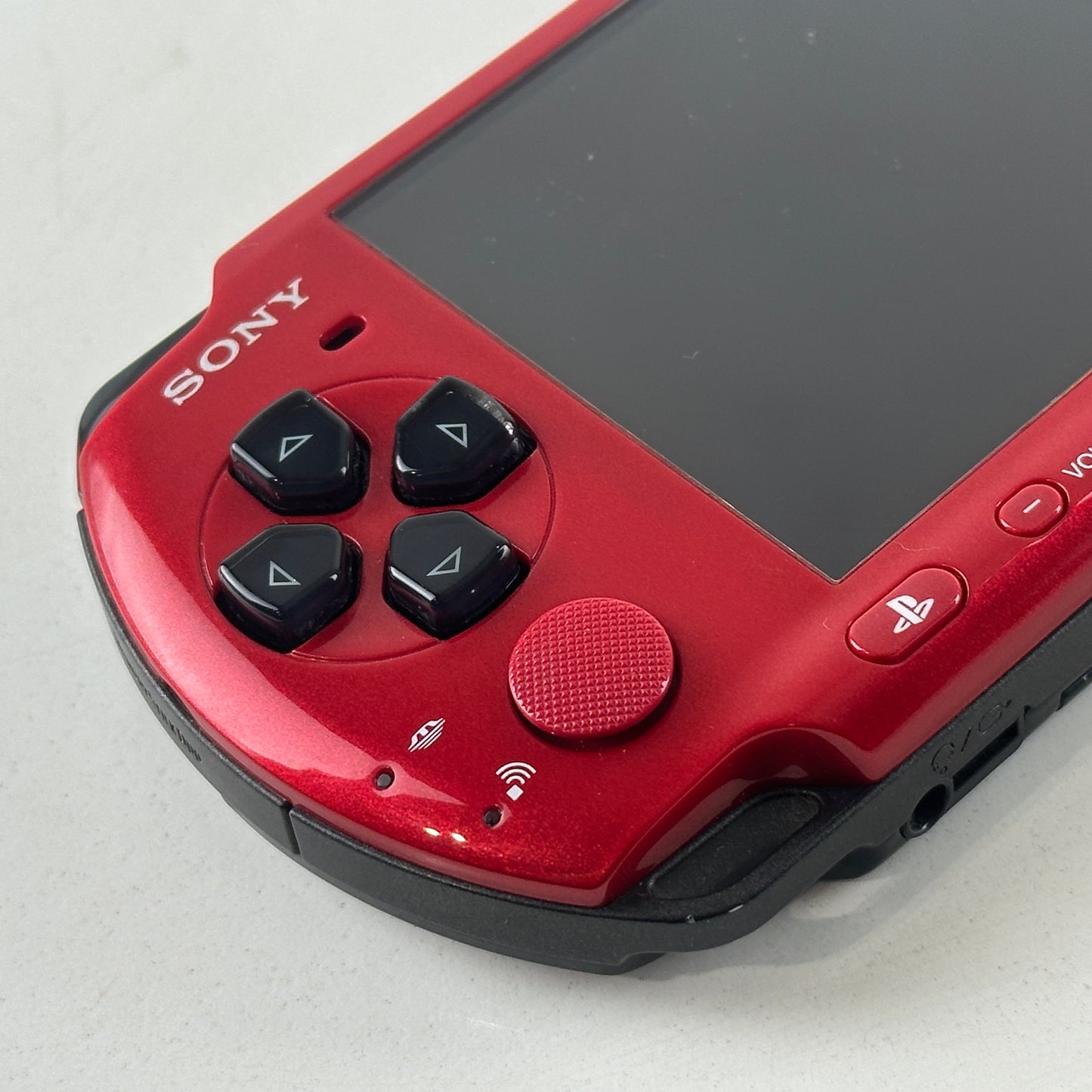 Sony PSP 3000 Red Black PSP-3000XRB No Box