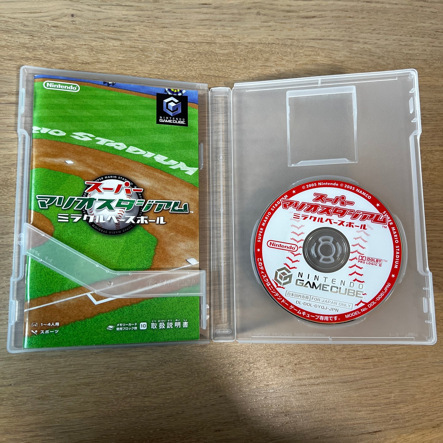 Mario Superstar Baseball Nintendo GameCube NTSC-J