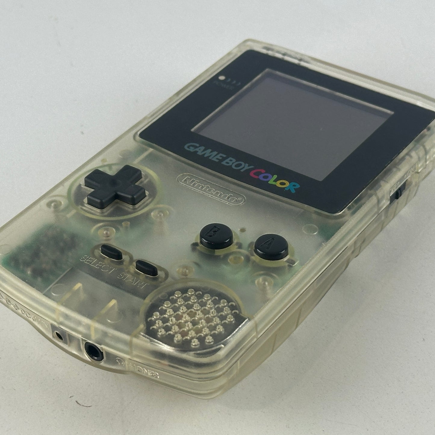 Nintendo Game Boy Color Clear Skeleton CGB-001