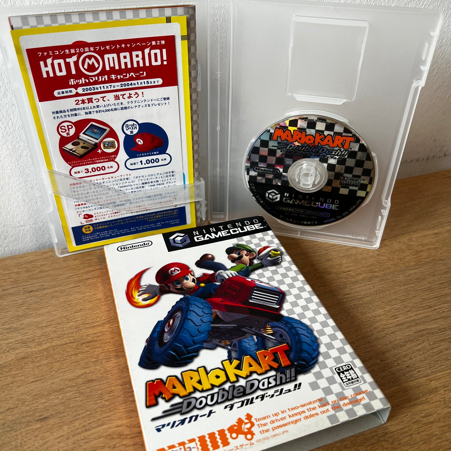 Mario Kart Double Dash Nintendo GameCube NTSC-J
