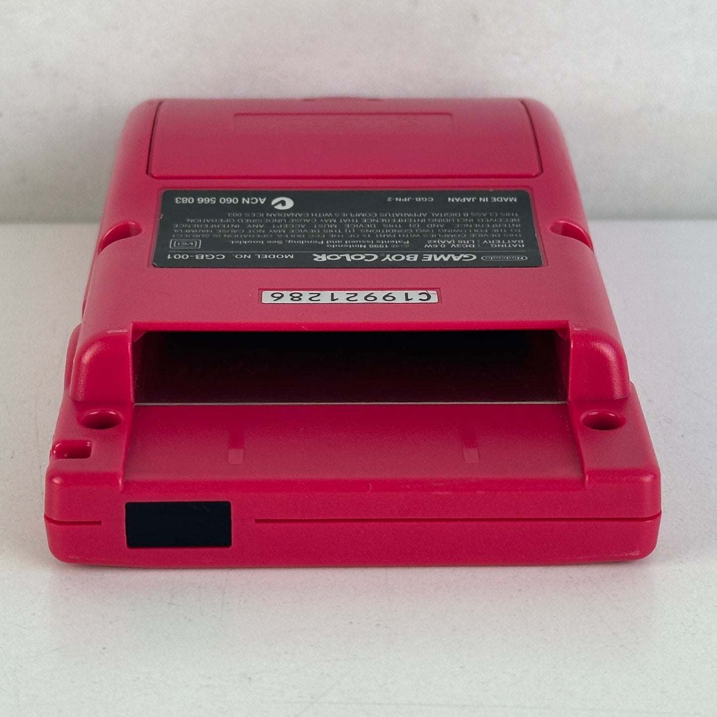 Nintendo Game Boy Color Red CGB-001 No Box