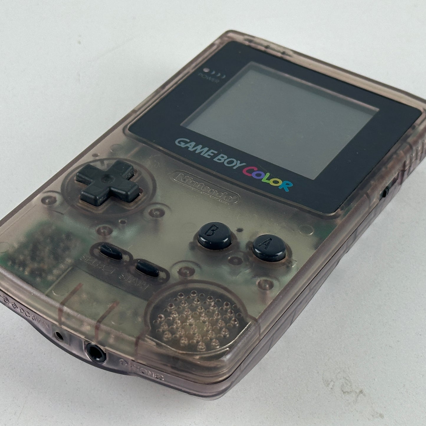 Nintendo Game Boy Color Clear Purple CGB-001