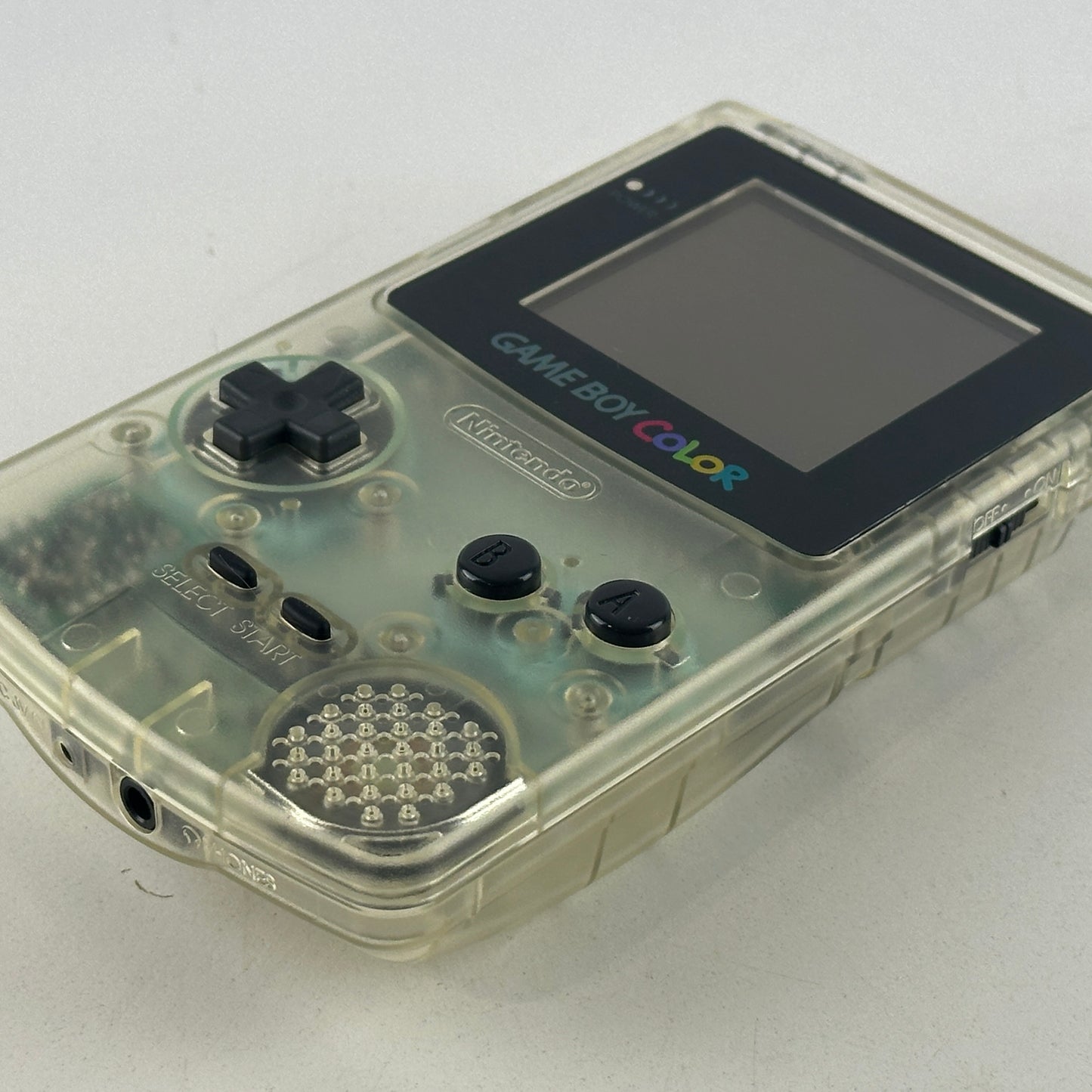 Nintendo Game Boy Color Clear Skeleton CGB-001