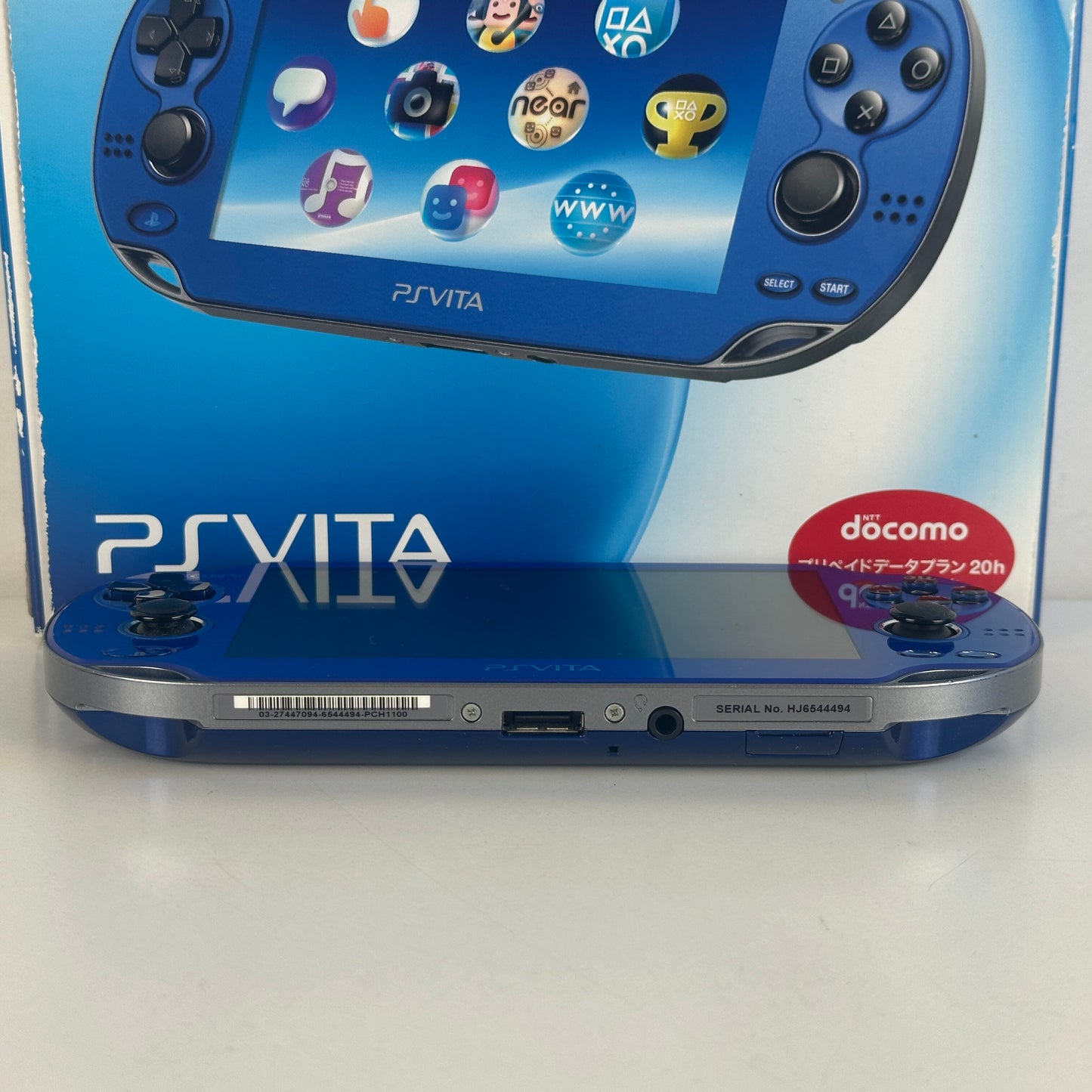 [ RARE ] Sony PlayStation PS Vita Sapphire Blue PCH-1000ZA04