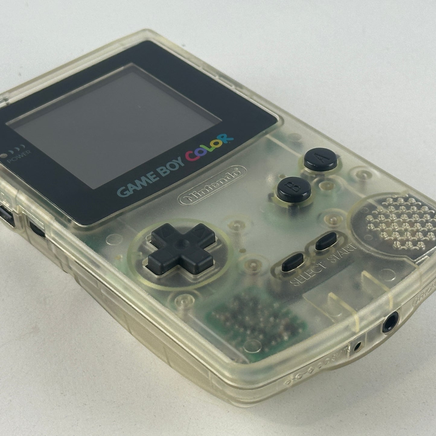 Nintendo Game Boy Color Clear Skeleton CGB-001