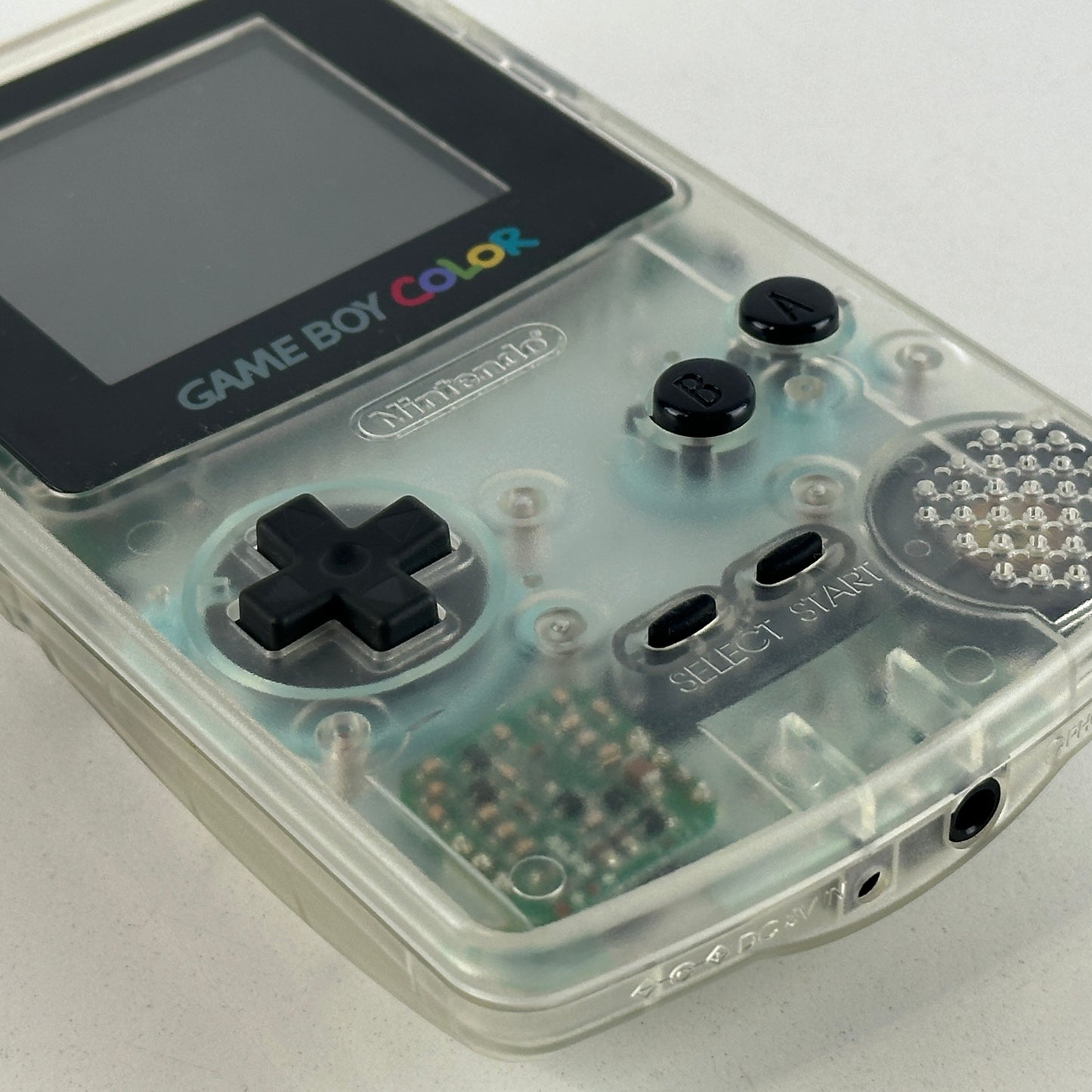 Nintendo Game Boy Color Clear Skeleton CGB-001