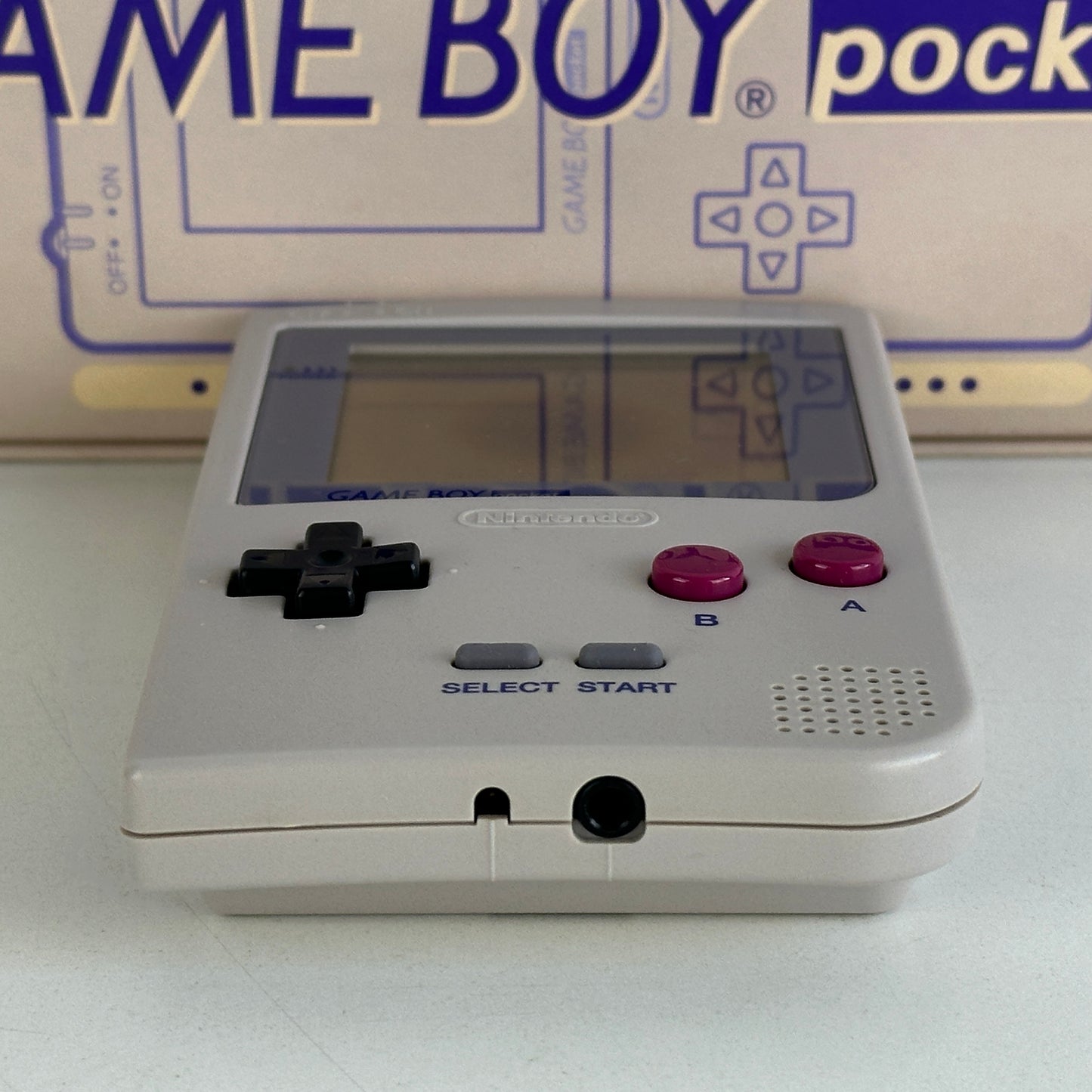 [ RARE ] Nintendo Game Boy Pocket Off White Classic MGB-001