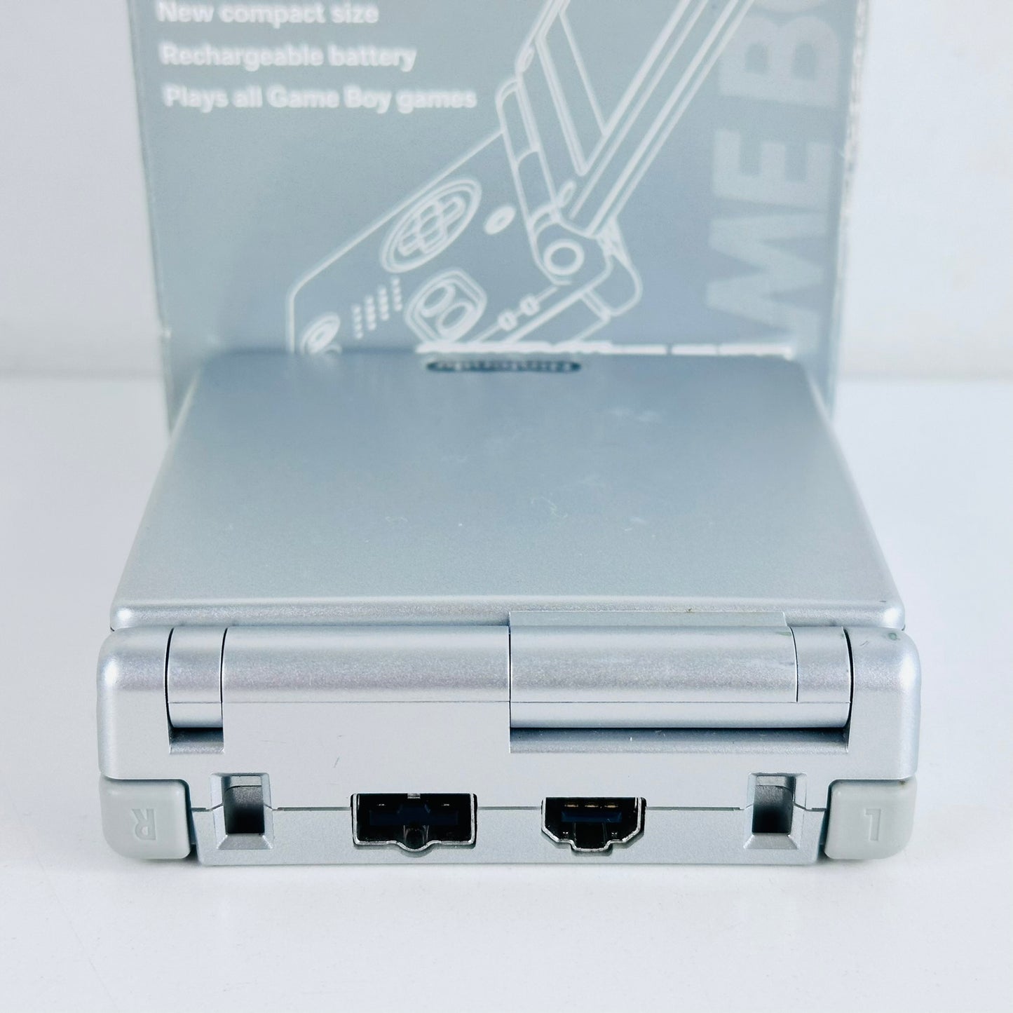 Nintendo Game Boy Advance SP Platinum Silver AGS-001