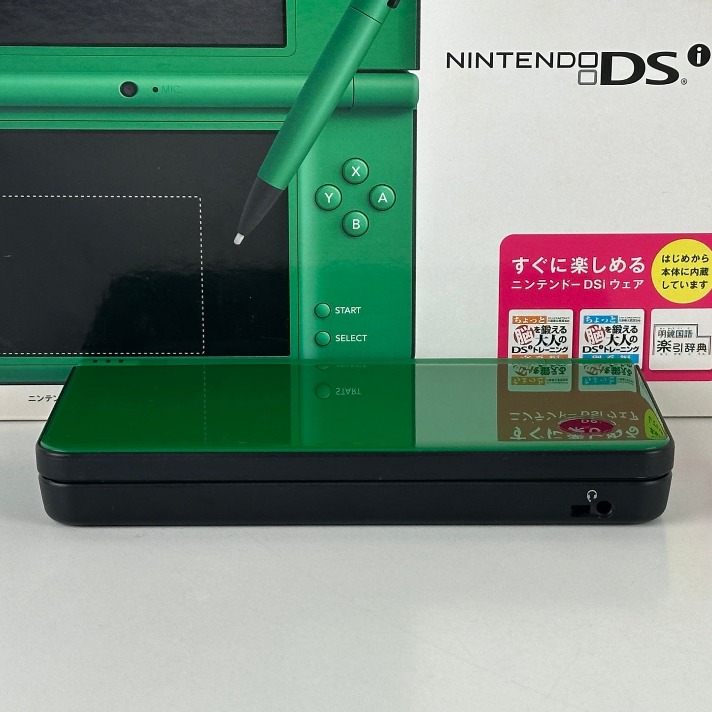 [ RARE ] Nintendo DSi LL Green UTL-S-MKA EXCLUSIVE JAPAN