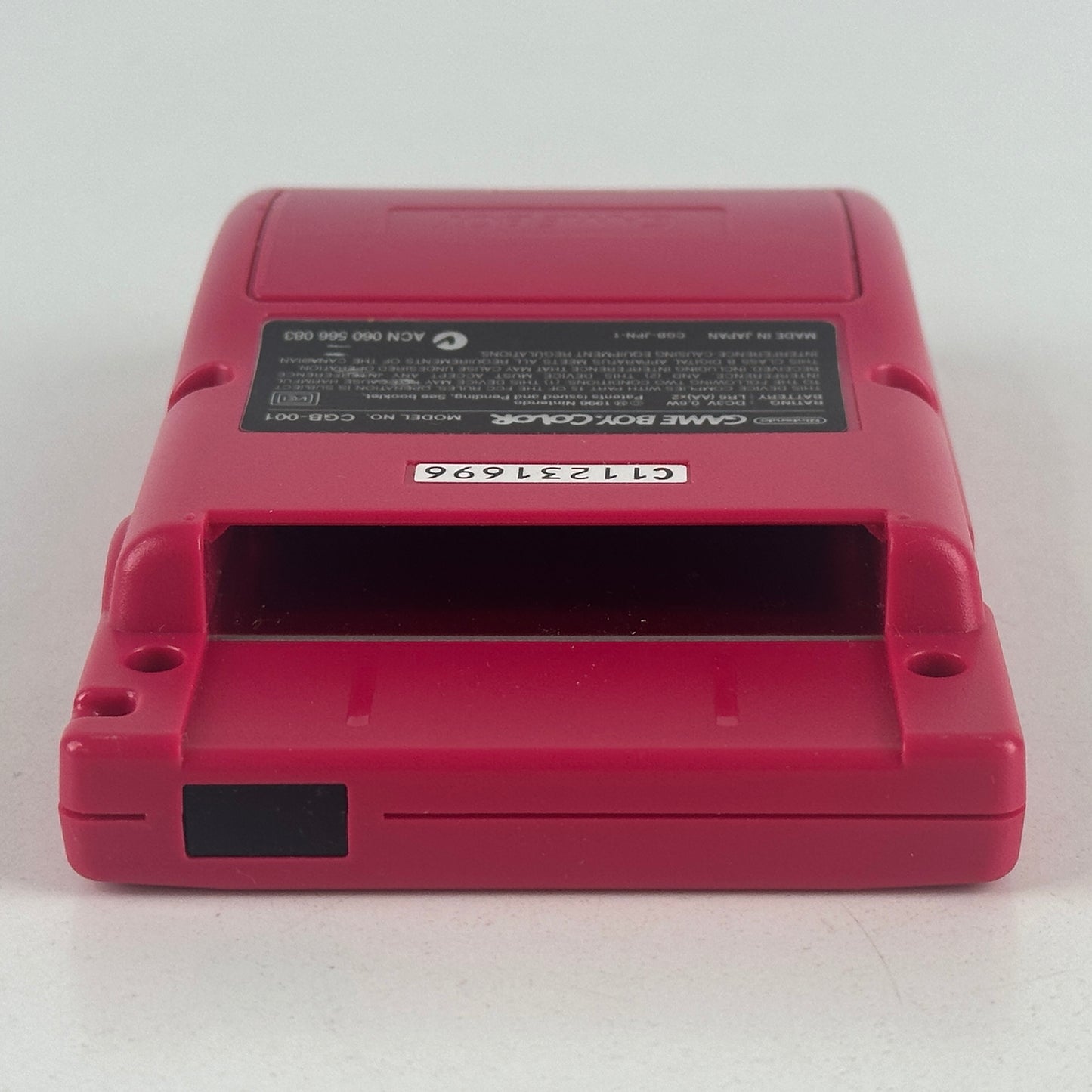 Nintendo Game Boy Color Red CGB-001 No Box