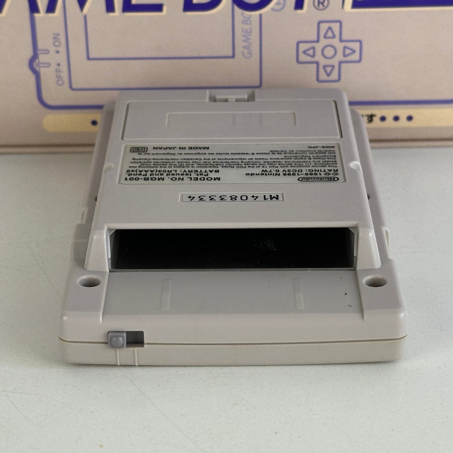 [ RARE ] Nintendo Game Boy Pocket Off White Classic MGB-001