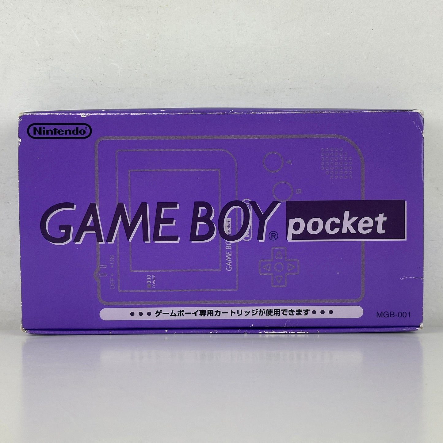 Nintendo Game Boy Pocket Clear Purple MGB-001
