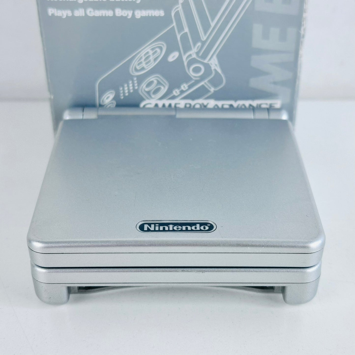 Nintendo Game Boy Advance SP Platinum Silver AGS-001