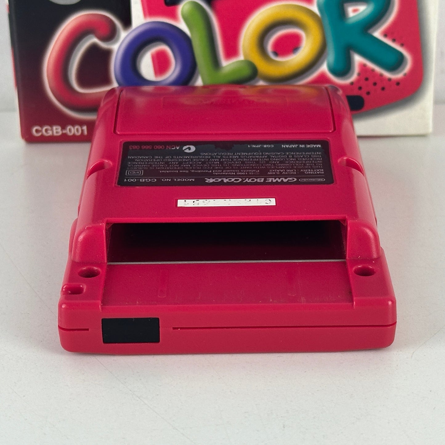 Nintendo Game Boy Color Red CGB-001