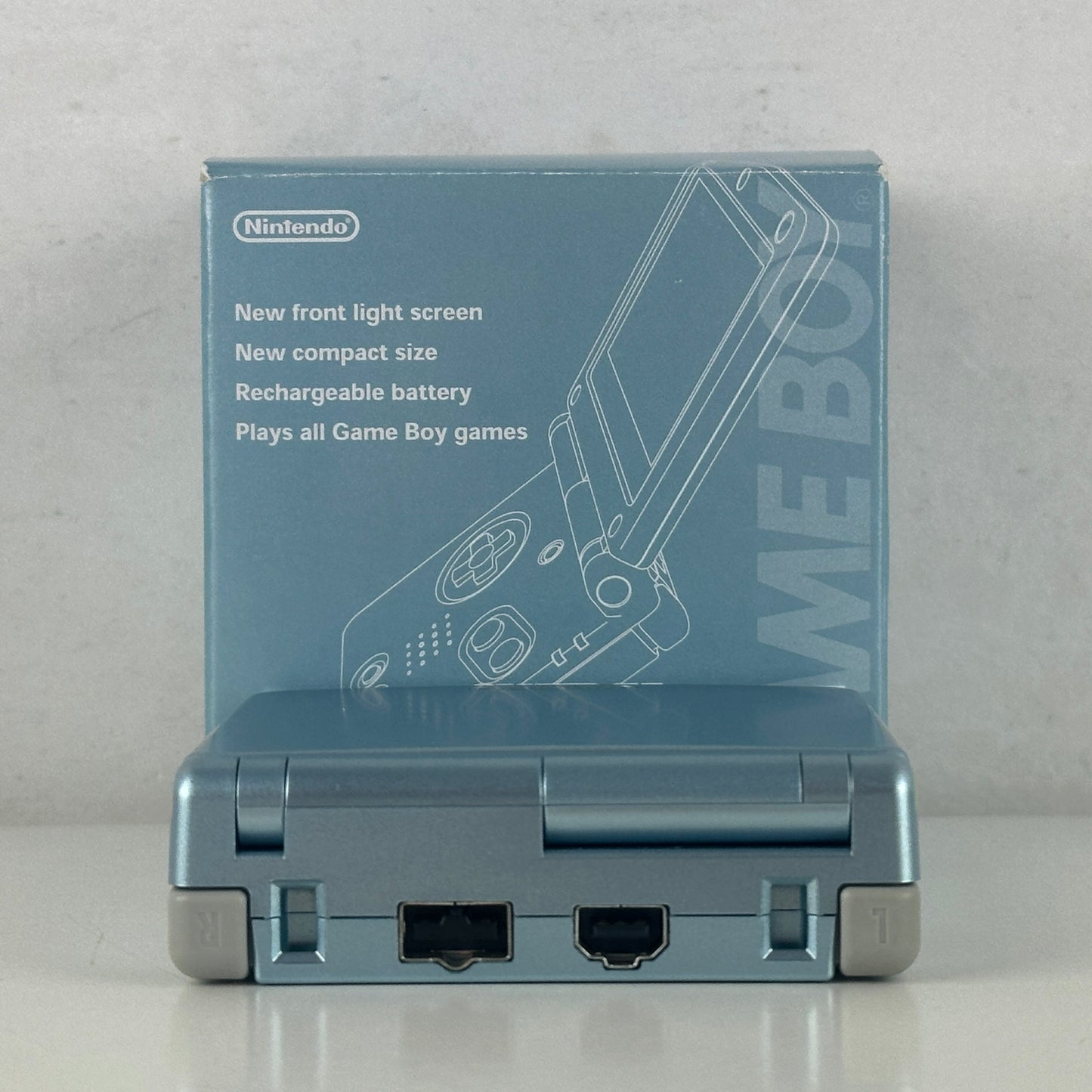 Nintendo Game Boy Advance SP Pearl Blue AGS-001