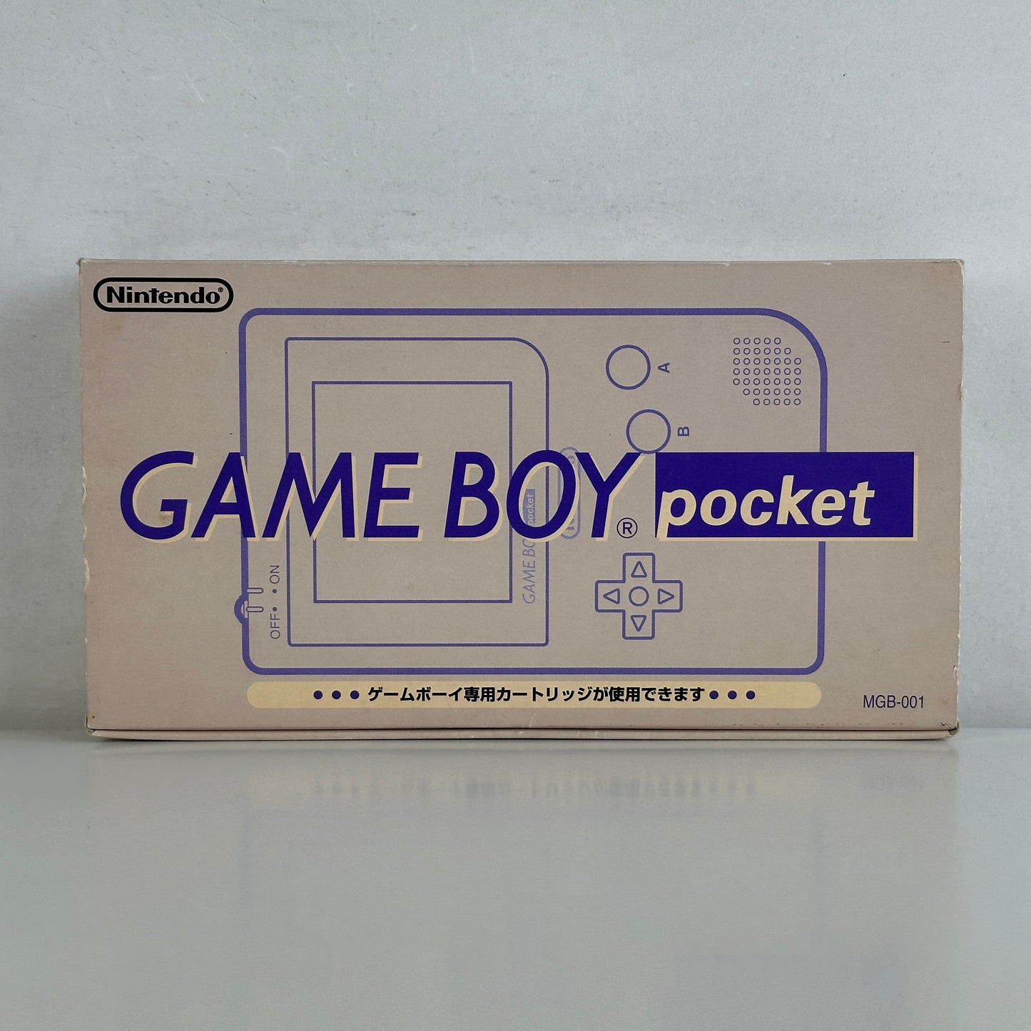 [ RARE ] Nintendo Game Boy Pocket Off White Classic MGB-001
