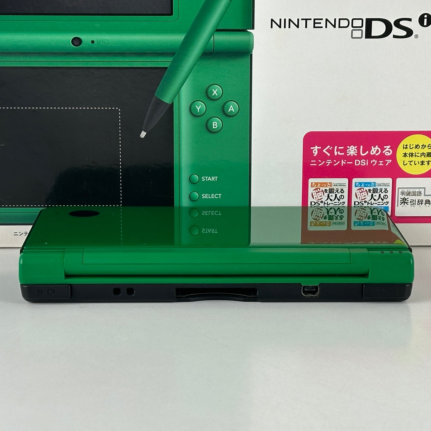 [ RARE ] Nintendo DSi LL Green UTL-S-MKA EXCLUSIVE JAPAN